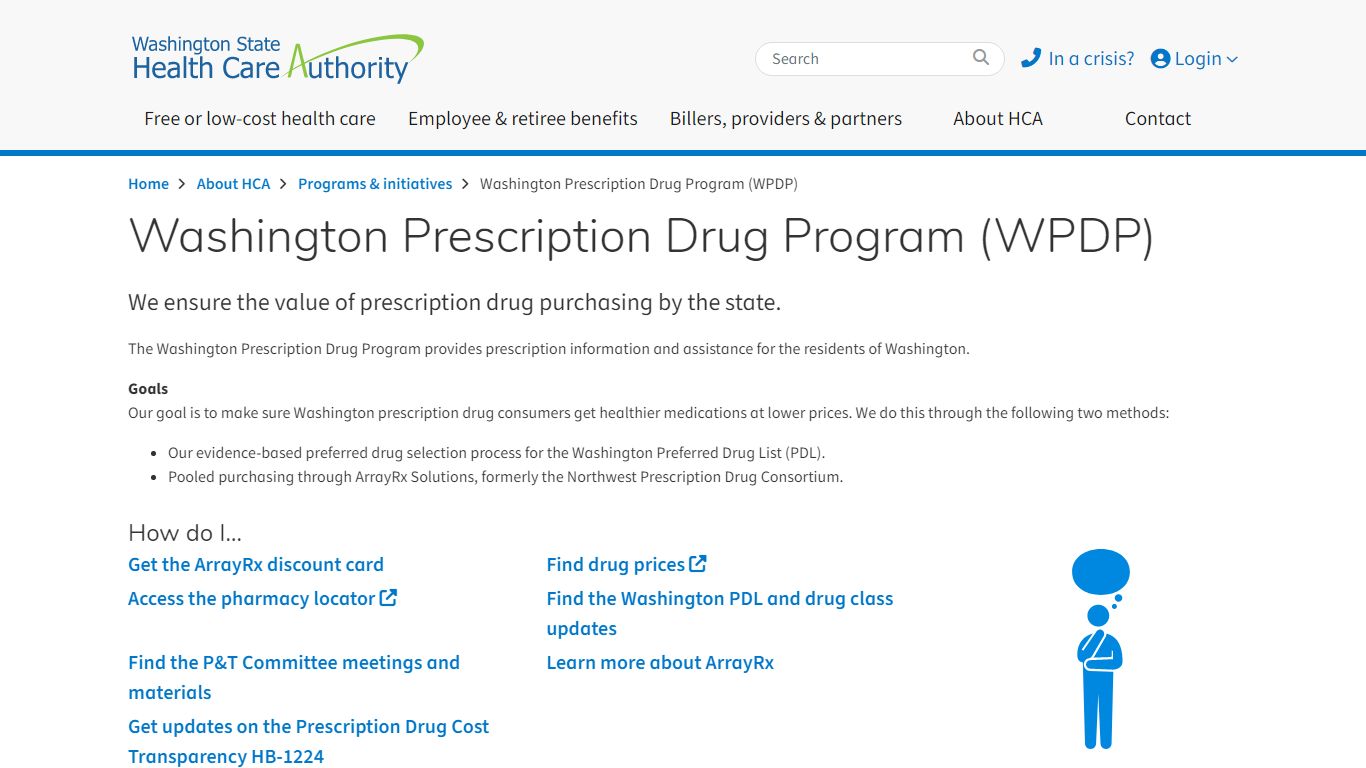 Washington Prescription Drug Program (WPDP) | Washington State Health ...